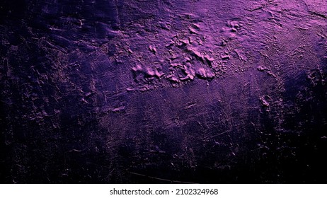 Dark Purple Grunge Abstract Cement Concrete Wall Texture Background