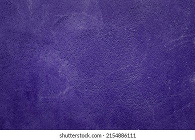 Dark Purple Wall Background. Concrete Texture Wall Painted Purple