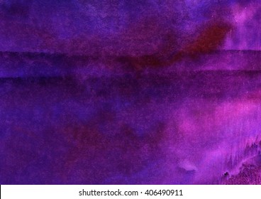 Dark Purple Watercolor Background