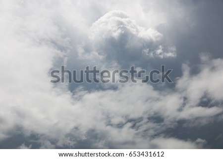 it is dark rain cloud and storm cloud background.