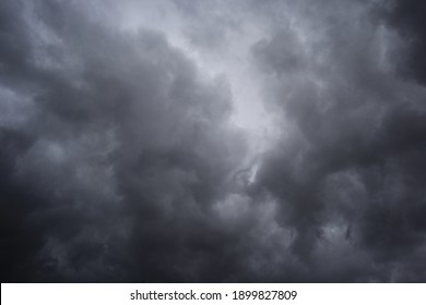 Dark Rain Clouds In The Sky