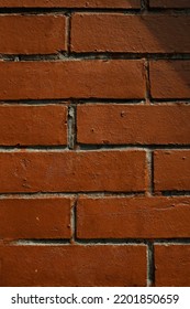 Dark Red Brick Wall Background