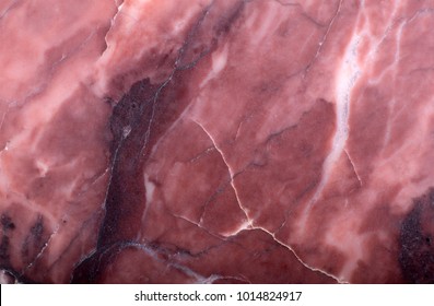 Dark Red Dolomite Mineral Texture Macro