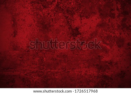 Dark red rusted metal plate texture background.