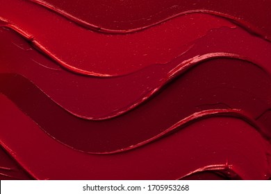 Dark Red Smeard Lipstick Background Texture Smudge Waves