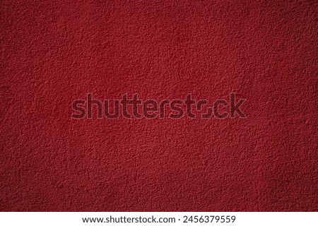 dark red surface of the wall