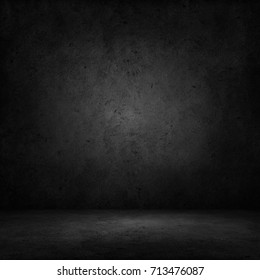 Dark room with tile floor and wall background