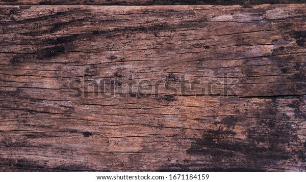 Dark Rustic Wood Texture Natural Lines Stock Photo 1671184159 ...