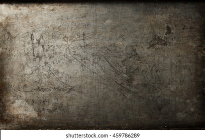 Dark  rusty metal texture background