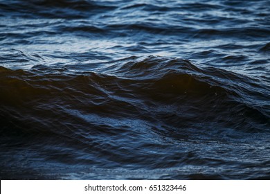 Dark Sea Water Surface