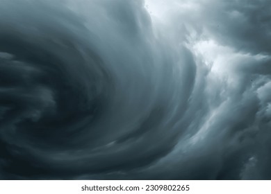 Dark sky during thunderstorm or dark clouds background