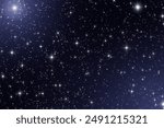 dark space with small stars