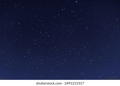 dark space with small stars