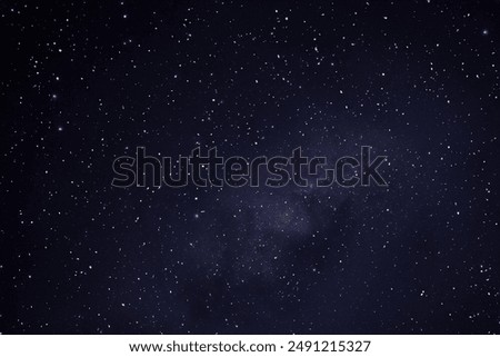 Similar – Image, Stock Photo Blue Night Starry Sky Above Lonely Tree In Meadow. Glowing Stars And Wood In Summer Countryside Landscape.