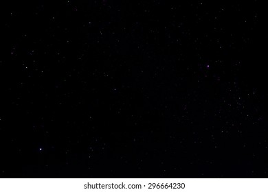 Dark starry sky background - Shutterstock ID 296664230