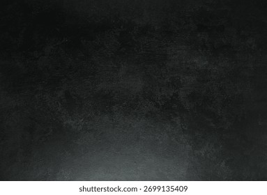 A dark stone gray surface featuring a fine, abrasive, and gritty texture with white-flecked mottling. This industrial look provides a strong, high-contrast base for products