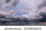 dark storm clouds with background,Dark clouds before a thunder-storm.	