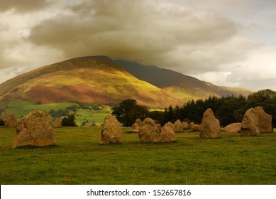 Dark Storm Clouds Over Blencathra