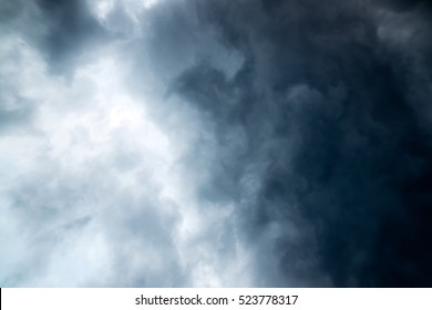 dark stormy sky