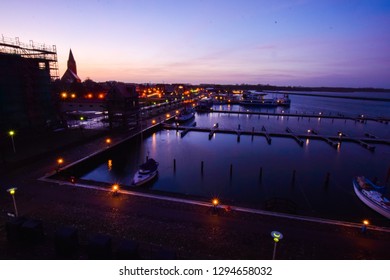 a dark sunset