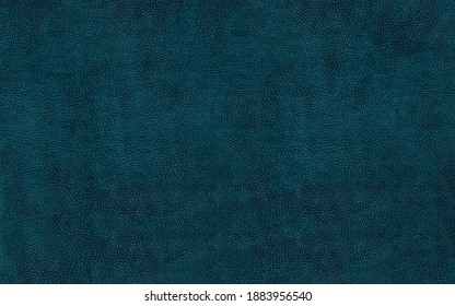 Dark Teal Abstract Leather Texture