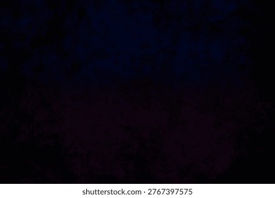 Dark textured gradient is shifting from deep blue to black in flat design with brushstroke texture. Abstract, background, textured, gradient, artistic, moody, digital