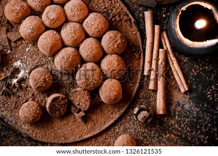 Similar – Image, Stock Photo nut mix Food Plant Round