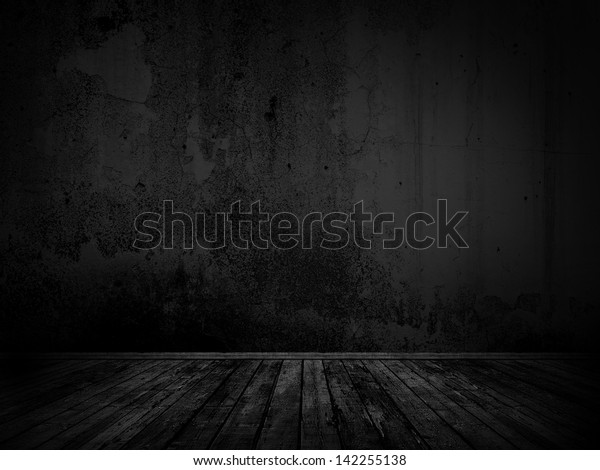 Dark Wall Floor Stage Background Stock Photo Edit Now 142255138