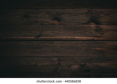 dark wood board use for background - Shutterstock ID 440586838