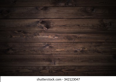 Dark Wood Planks Background 