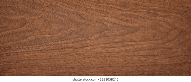 dark wood texture in walnut color. empty surface rustic table background. mahogany template for design - Shutterstock ID 2281058245