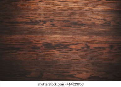 Dark Wooden Texture. Desk Detail.