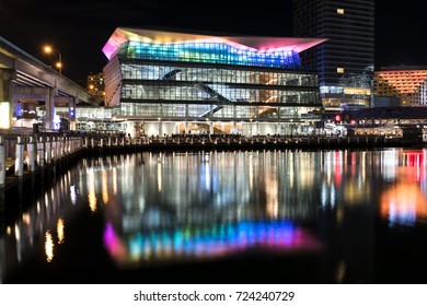 Darling Harbour at night - Shutterstock ID 724240729