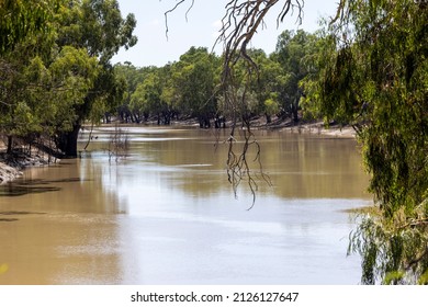Darling River at Bourke New South Wales Australia - Shutterstock ID 2126127647