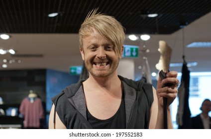 DARMSTADT, GERMANY Ã¢Â?Â? MAY, 2014: Television Presenter, Musical Performer, Musician And      Entertainer Ross Antony At A Autograph Session For Fans On May 24, 2014 In Darmstadt, Germany