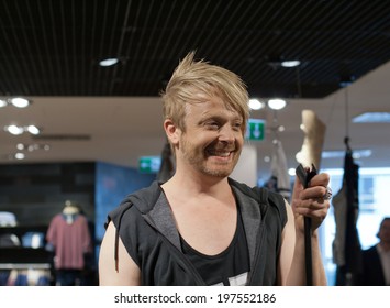 DARMSTADT, GERMANY Ã¢Â?Â? MAY, 2014: Television Presenter, Musical Performer, Musician And      Entertainer Ross Antony At A Autograph Session For Fans On May 24, 2014 In Darmstadt, Germany