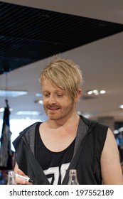 DARMSTADT, GERMANY Ã¢Â?Â? MAY, 2014: Television Presenter, Musical Performer, Musician And      Entertainer Ross Antony At A Autograph Session For Fans On May 24, 2014 In Darmstadt, Germany