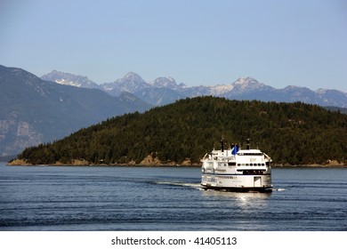 Darrel bay with BC ferry British Columbia