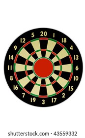 A Dart Board With A Huge Bills Eye That You Cannot Miss.