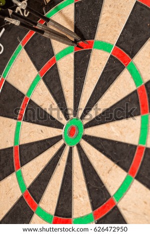dartboard. 180 points