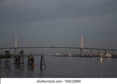 Dartford Crossing Before Sunrise