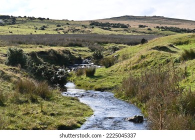 Dartmoor Scenery On An Autumn Day