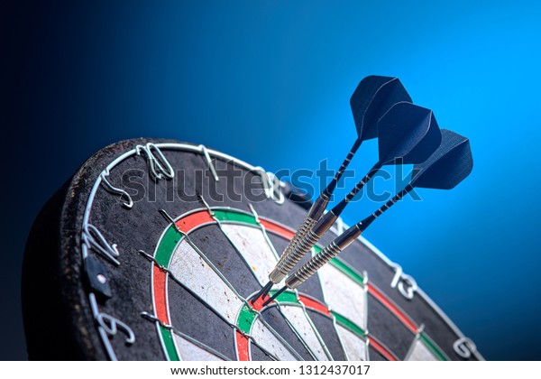 Darts 3 Darts Triple 20 Stock Photo (Edit Now) 1312437017