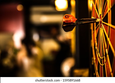 Darts In A Fashionable Bar