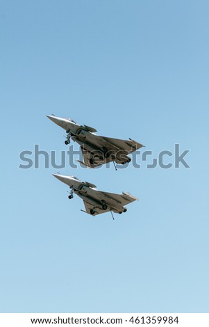 Dassault Rafale flying