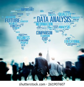 Data Analysis Analytics Comparison Information Networking Concept - Powered by Shutterstock