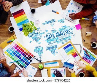 Data Analysis Analytics Comparison Information Networking Concept
