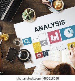 Data Analysis Analytics Information Report Concept
