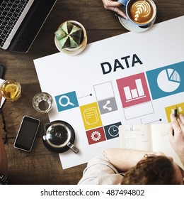Data Analysis Analytics Information Report Concept