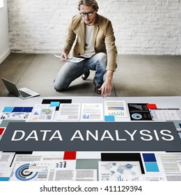 Data Analysis Computer Digital Technology Concept